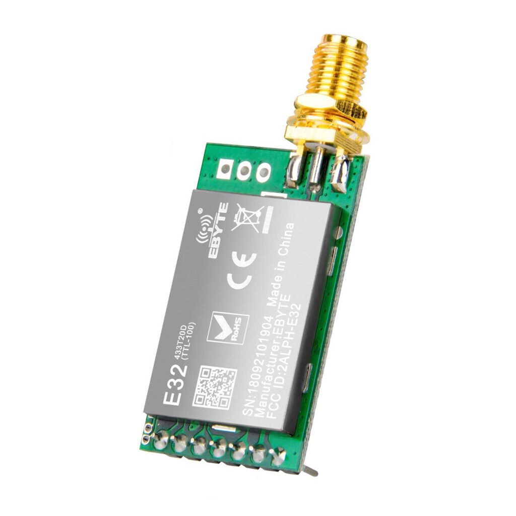 Módulo RF LoRa E32 TTL 433MHz – CIRCUITO FACIL COMPONENTES ELETRONICOS ...