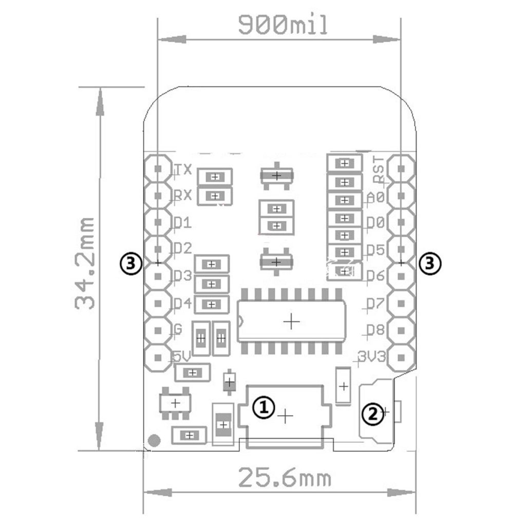 Placa Wifi Wemos D1 Mini Esp8266 Circuito Facil Componentes Eletronicos Esp32 Esp8266 4772