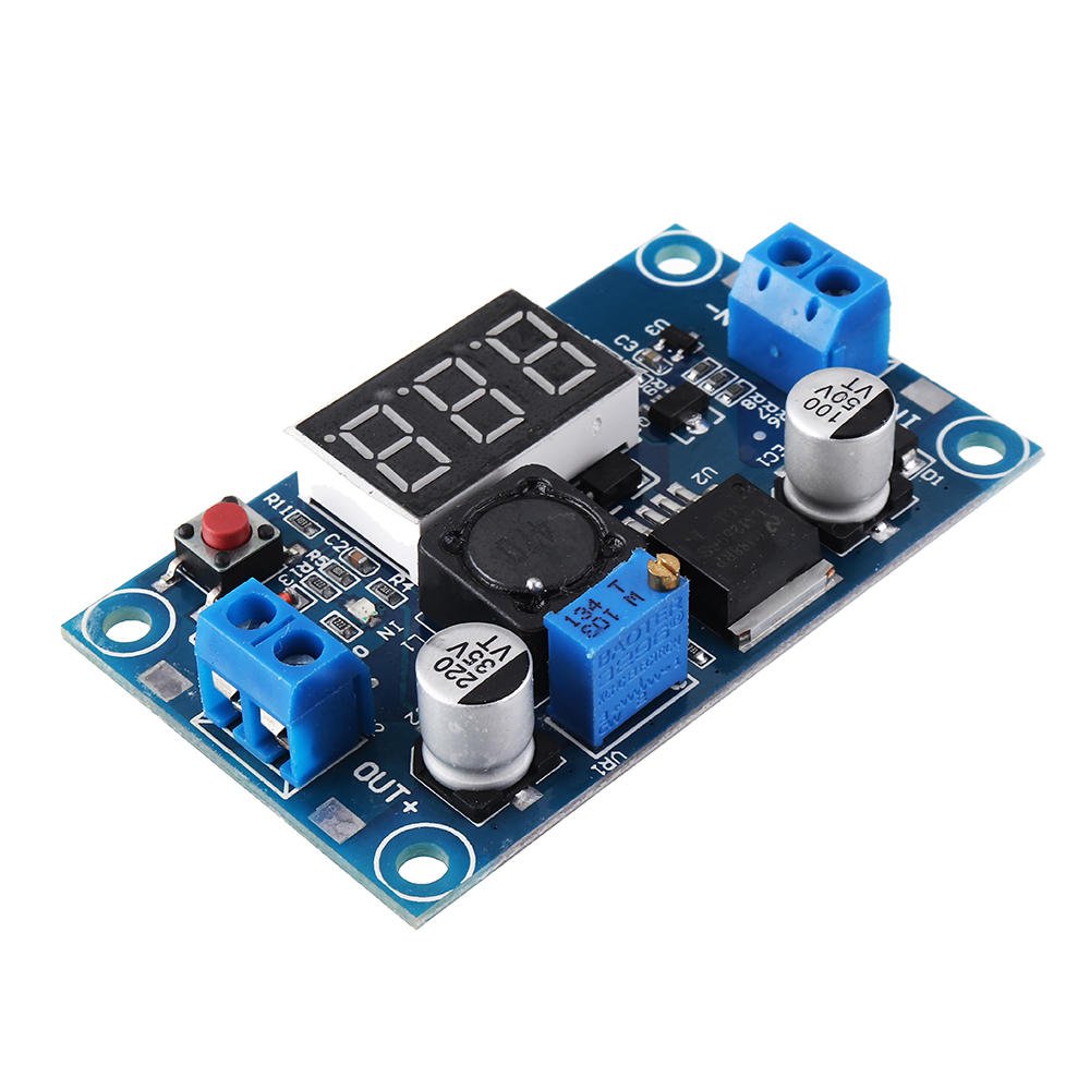 Regulador Tensão Ajustável Step Down Lm2596 Dc Dc C Display Circuito